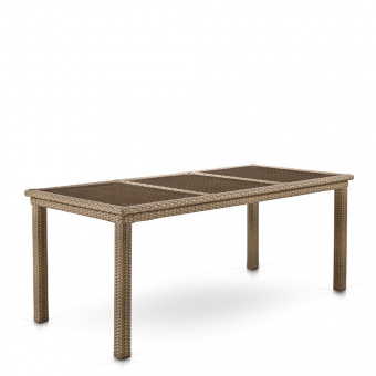 Комплект плетеной мебели T365/Y380B-W65  6PCS Light Brown (6+1)
