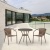 Комплект плетеной мебели из искусственного ротангаT282ANT/Y137C-W56 Light brown Комплект плетеной мебели из искусственного ротангаT282ANT/Y137C-W56 Light brown