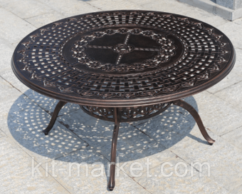 Стол из литого алюминия Geraldine 150